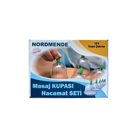 Dodes  12'Li Hacamat Masaj Kupa Set