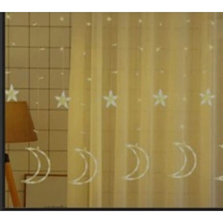 Dodes Ay Yıldız Perde Led 3m