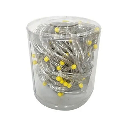 Dodes 10m 100 LED Damla Uçlu Beyaz Işık (Şeffaf Kablo)
