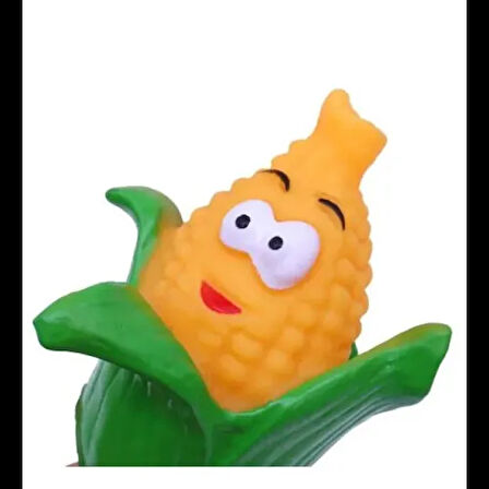 Dodes Sevimli Mısır Sesli Köpek Oyuncağı