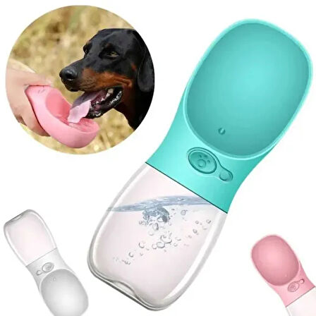 Dodes Taşınabilir Köpek Su Matarası (350 ml)