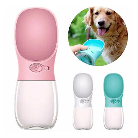 Dodes Taşınabilir Köpek Su Matarası (350 ml)