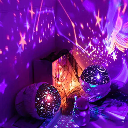 Dodes Dönen Star Master Gece Lambası