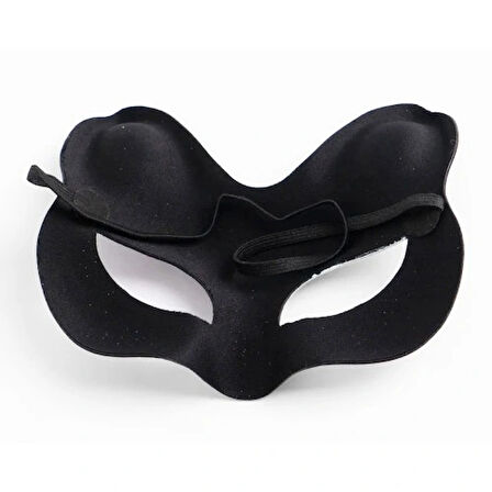 Dodes Süet Pembe Sarı Kedi Maskesi