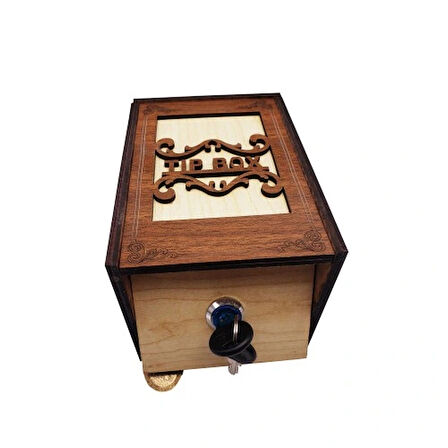 Dodes Ahşap MDF Tip Box Kutusu