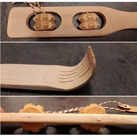 Dodes Doğal Bambu Kaşınma Ve Masaj Sopası