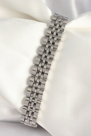 Dodes Dodes 316L Çelik Gümüş Renk Zincir Model Erkek Bileklik TG27EB3721