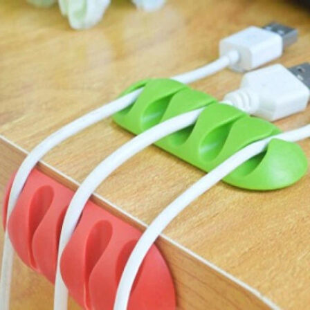 Dodes Kablo Tutucu 5 Kanallı Siyah 3 Adet