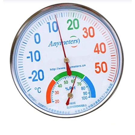 Dodes Anymetre Comfortable Meter Termometre ve Nem Ölçer