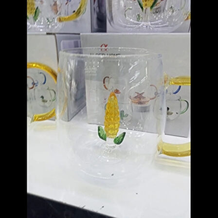 Dodes 3D Mısır Figürlü Kupa Bardak