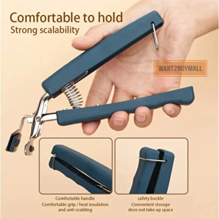 Dodes Tabak Tepsi Kelepçesi Yanma Önleyici