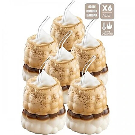 Dodes Üzüm Bardak Seti (60 ML) - 6 ADET