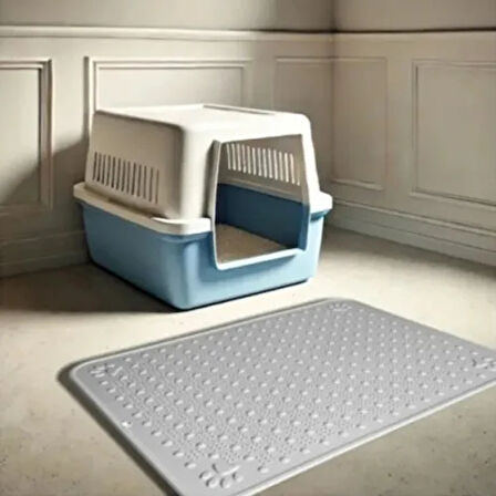 Dodes Mikopet Kaymaz Evcil Hayvan Tuvalet Önü Paspası