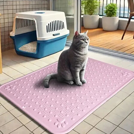 Dodes Mikopet Kaymaz Evcil Hayvan Tuvalet Önü Paspası