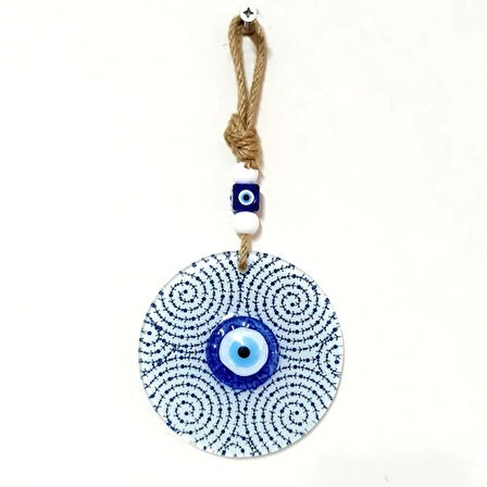 Dodes Altın Boynuz Modeli Nazar Füzyon Cam Duvar Dekoru