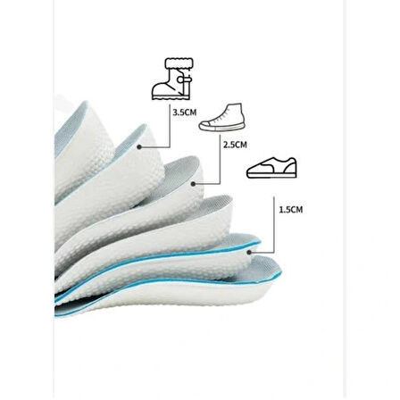 Dodes 2.5 cm Topuk Yükseltici Tabanlık