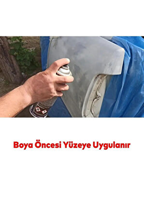 Ahşap Metal Cam Karton Plastik Pvc Yüzey Boya Öncesi Koruma Sprey Astar 400 ml Kod 677