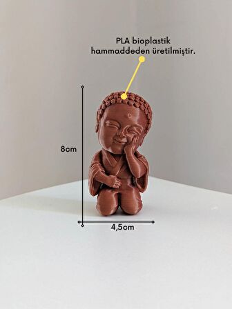 Minyatür Buda Heykeli - Aşk - Amor - Bioplastik