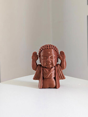 Minyatür Buda Heykeli - Şans - Suerte - Bioplastik