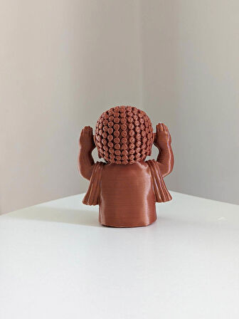 Minyatür Buda Heykeli - Şans - Suerte - Bioplastik