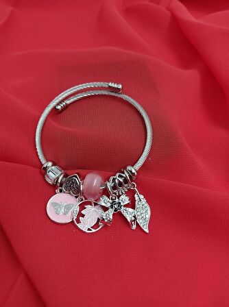 Pembe Pandora Kelebek Detaylı