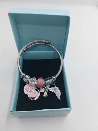 Pembe Pandora Kelebek Detaylı