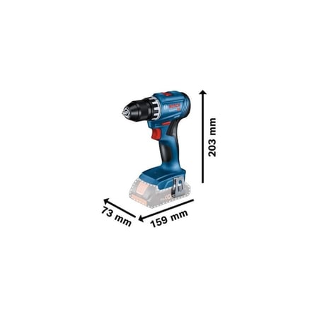 Bosch Professional Gsr 18V-45 Solo Darbesiz vidalama - 1600A03JT2 (Batarya ve şarj Aleti Dahil Değildir)