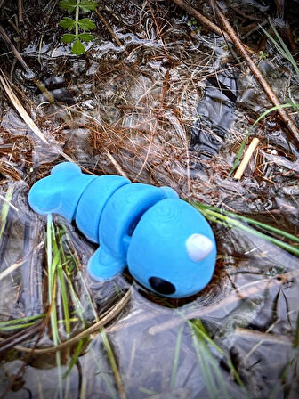 Deniz Gergedanı Oyuncak - Okyanusun Büyülü Yaratığı! 🌊🦏 3d Hareketli Organik Model - Orta Boy