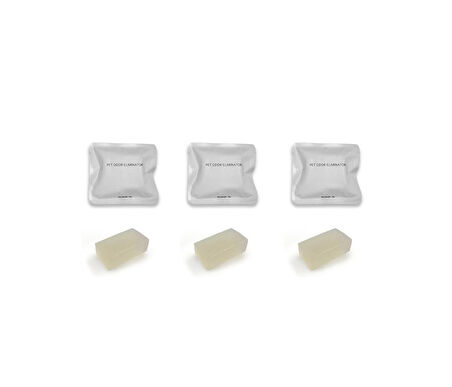 Haustier CB001-CB002 Deojel Çöp Haznesi Koku Giderici Tablet (3 Adet)