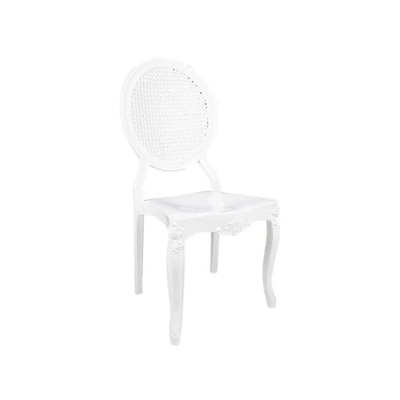 Mandella Diva Sandalye B Modeli (2 Adet) Beyaz