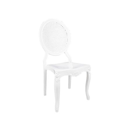 Mandella Diva Sandalye B Modeli (4 Adet) Beyaz