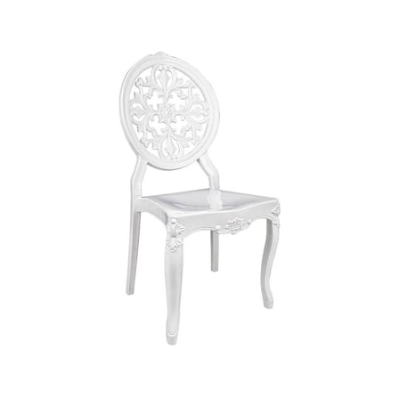 Mandella Diva Sandalye C Modeli (2 Adet) Beyaz