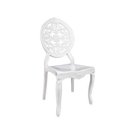 Mandella Diva Sandalye C Modeli (4 Adet) Beyaz
