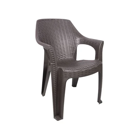 Mandella Queen Rattan Koltuk  (2 Adet) Kahverengi