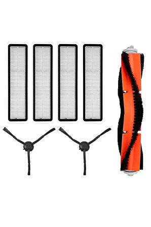 Bot L10 Pro Uyumlu Yedek Aksesuar Fırça Filtre seti