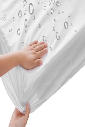 Derbey Fitted 70x140 Cm Sıvı Geçirmez Bebek Alezi Micro Kumaş  Yatak Koruyucu Alez 