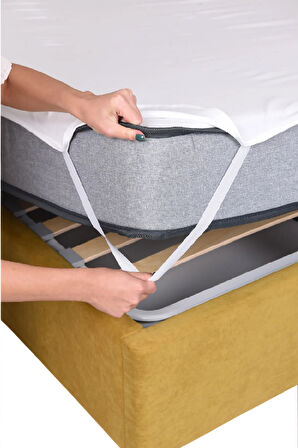 Derbey Bebe 70x120 cm Sıvı Geçirmez Yatak Koruyucu Pamuklu Alez