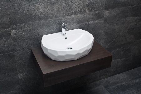 Diamas  Batarya Delikli Lavabo 60 cm