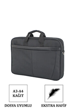 17,3 Inç Notebook ve Laptop Evrak Çantası Darbe Emici Yüzey Ergonomik Tasrım