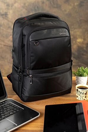 DİAS-AVM Notebook Sırt Çantası 14 inç 15,6 inç Usb Özellikli Darbe Dayanıklı Su İtici Yüzey Körüklü