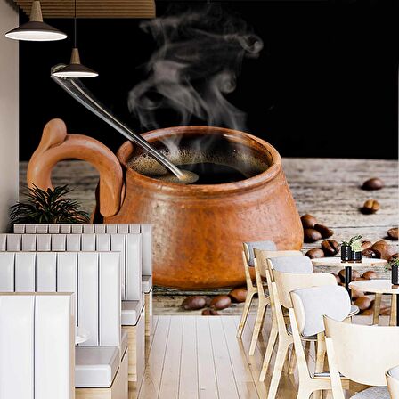 Fincanda Kahve Cafe Duvar Kağıdı Baskı