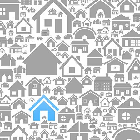 Ev Suliyetli Emlak Temalı Duvar Kağıdı Baskı