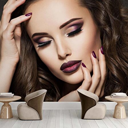 Kuaför salonu Duvar Kağıdı Baskı