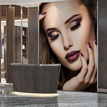 Kuaför salonu Duvar Kağıdı Baskı