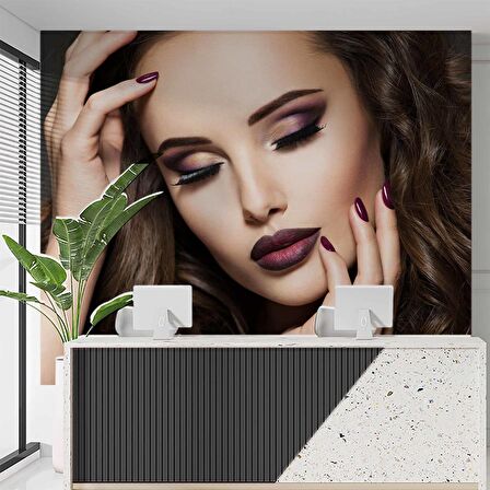 Kuaför salonu Duvar Kağıdı Baskı