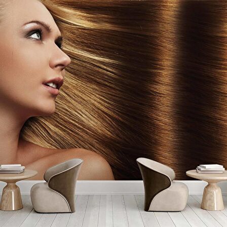 Güzellik Salonu Duvar Kağıdı Baskı