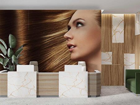 Güzellik Salonu Duvar Kağıdı Baskı