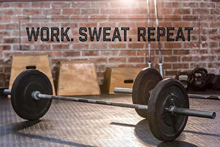 Spor Odası Duvar Kağıdı Baskı