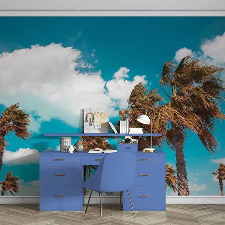 Palmiye Duvar Kağıdı Baskı