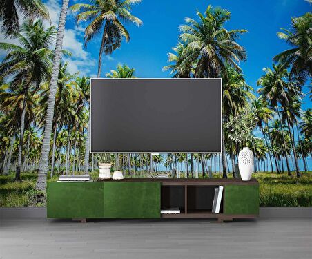 Palmiye Duvar Kağıdı Baskı